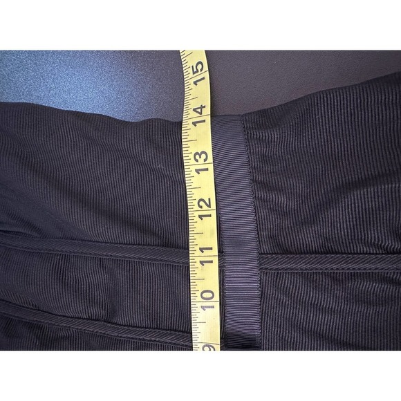 White House Black Market Black Strapless Dress, Size 4 - Picture 11 of 14